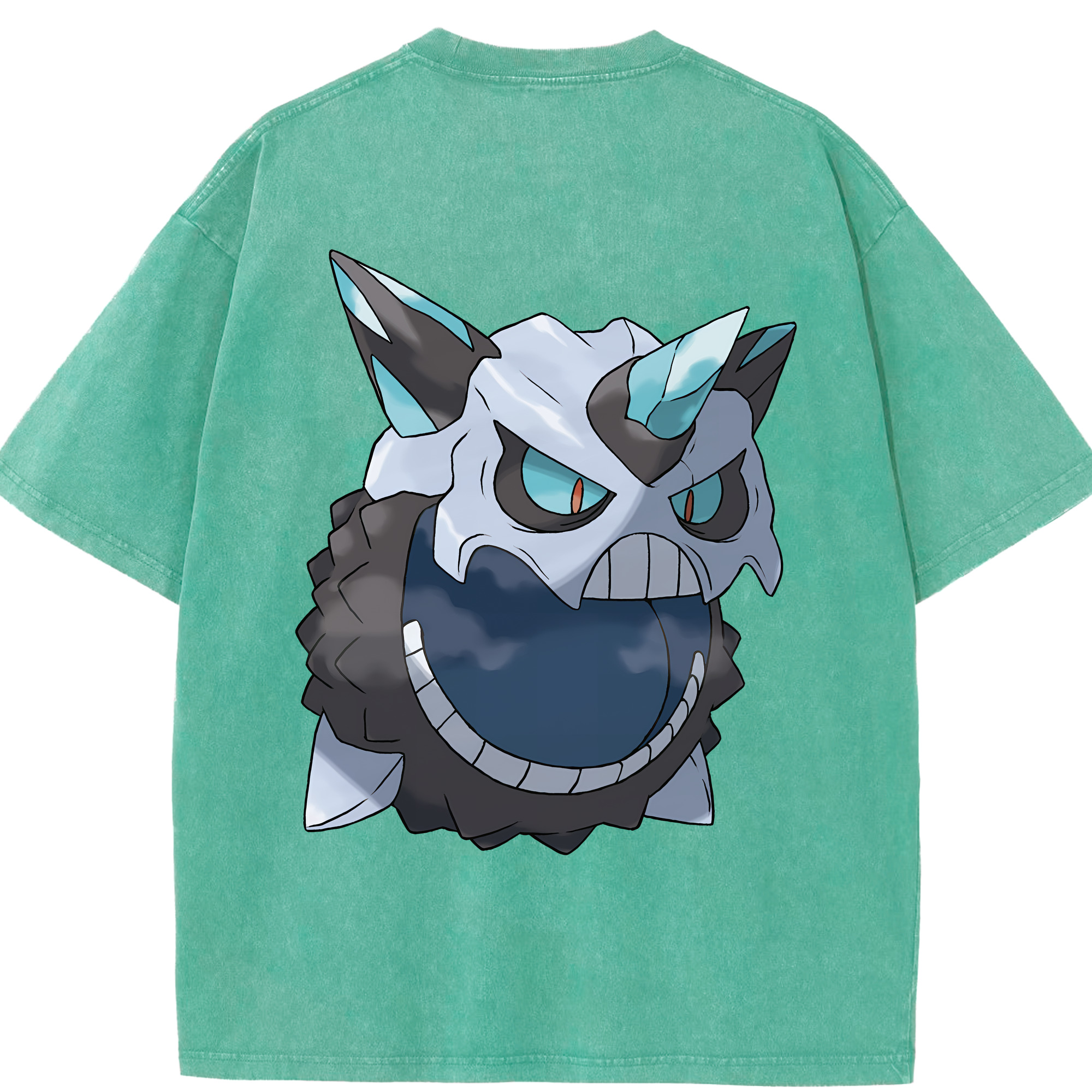 （画像用） ポケットモンスター Pokémon 綿100% ヴィンテージ風 半袖Tシャツ（背面プリント）